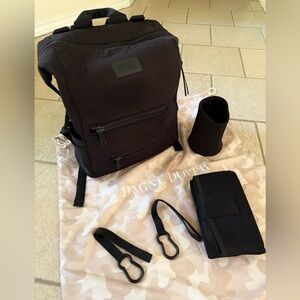 Dagne Dover Black Baby Bag